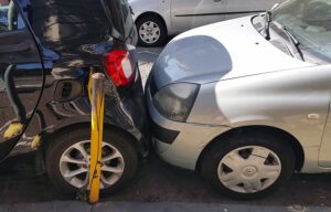 parking lot accident